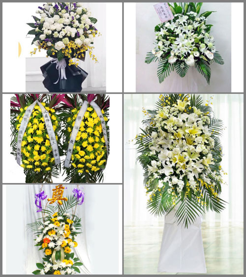 福建福州福清市城头镇凤屿村白事花篮预定